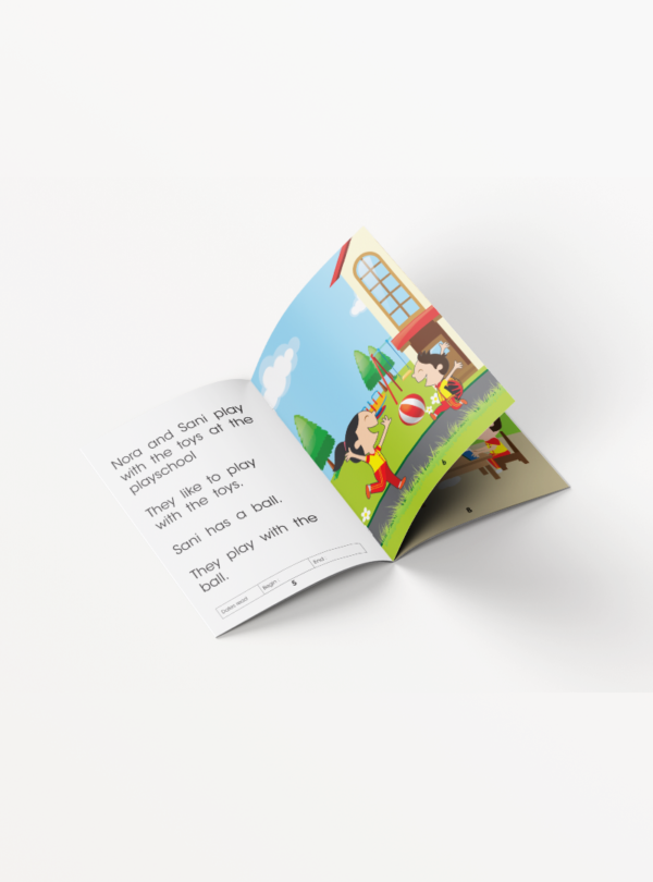 LOE English Reading Book 5: At The Playschool