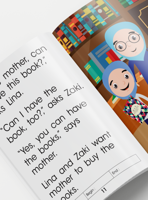 LOE English Reading Book 4: In a Shop