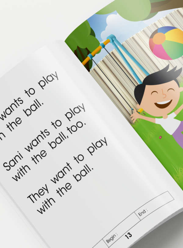 LOE English Reading Book 3: In The Garden