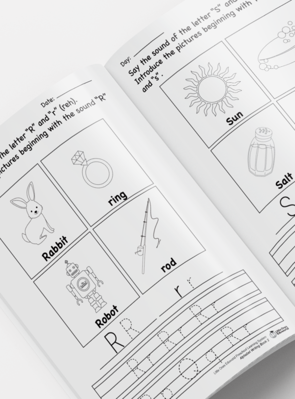 LOE Alphabet Writing Book 2