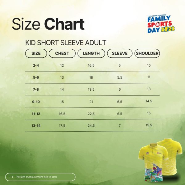 LOE FSD 2023 Tshirt (Kid) [Ready Stock]
